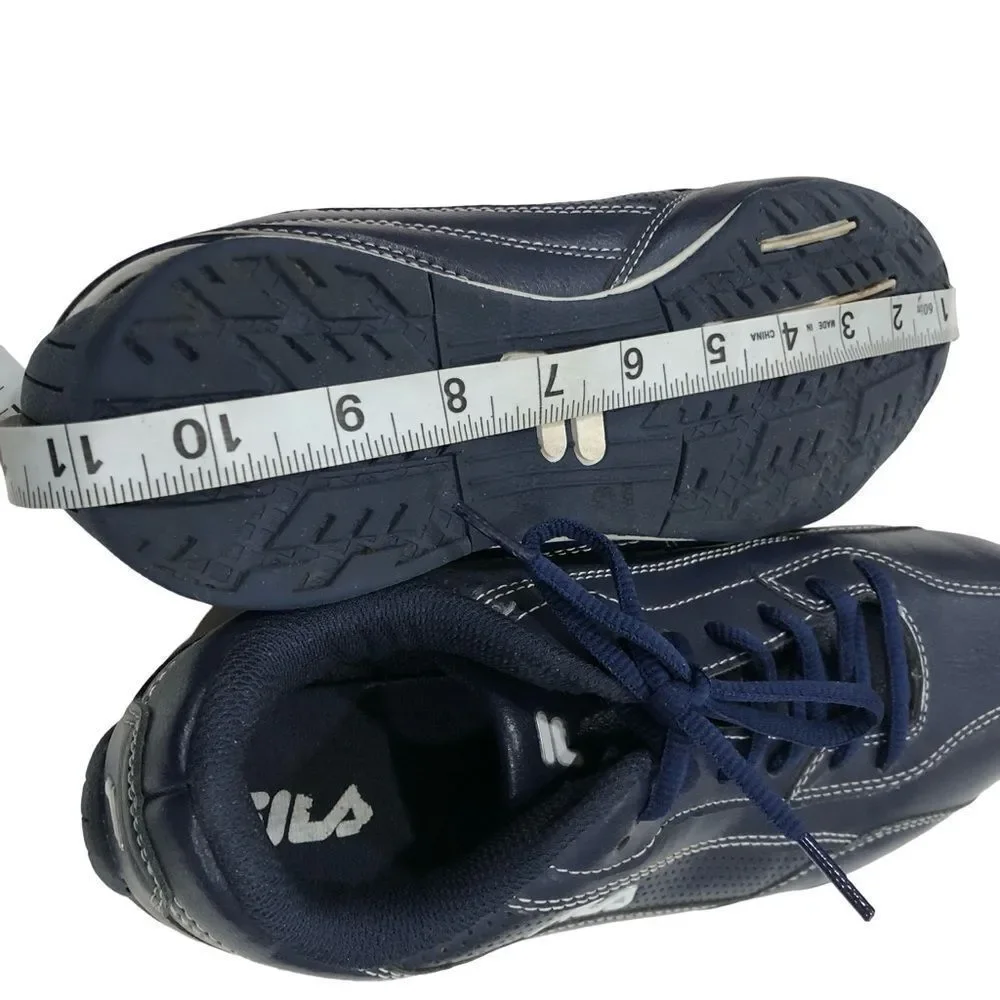Blue Sneakers, FILA, Size 8